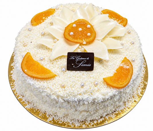 Orange choco-blanc