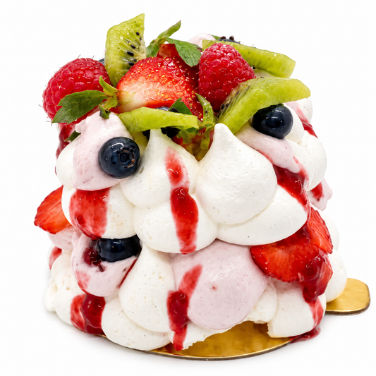 Pavlova aux fruits mini